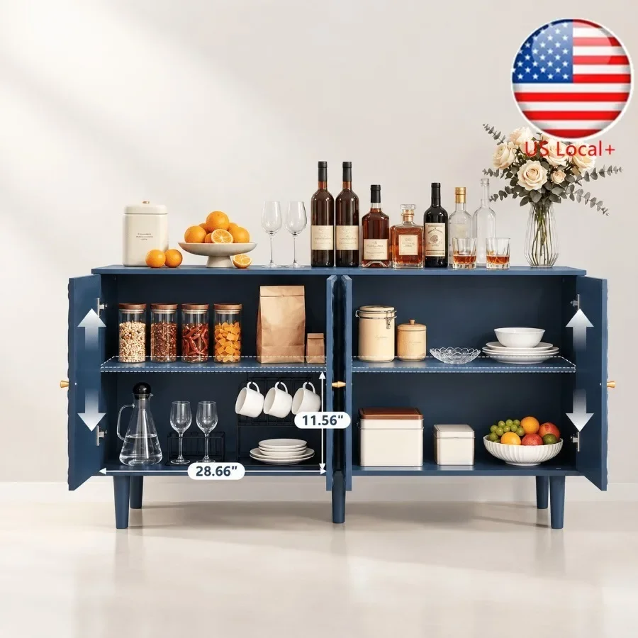 Storage - 59 Buffet Cabinet with Storage for