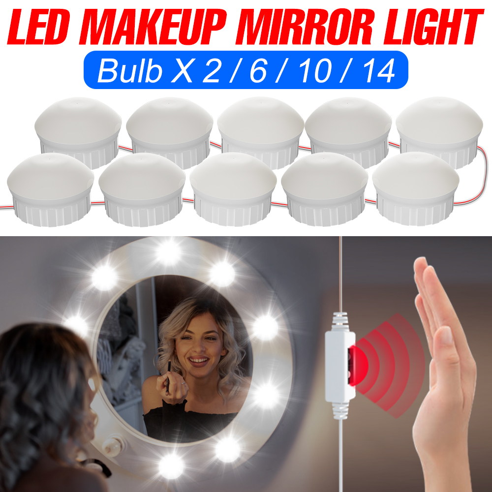 Makeup Mirror Light Vanity Han - Dressing Table Vanity With Lighted Mirror recension och pris