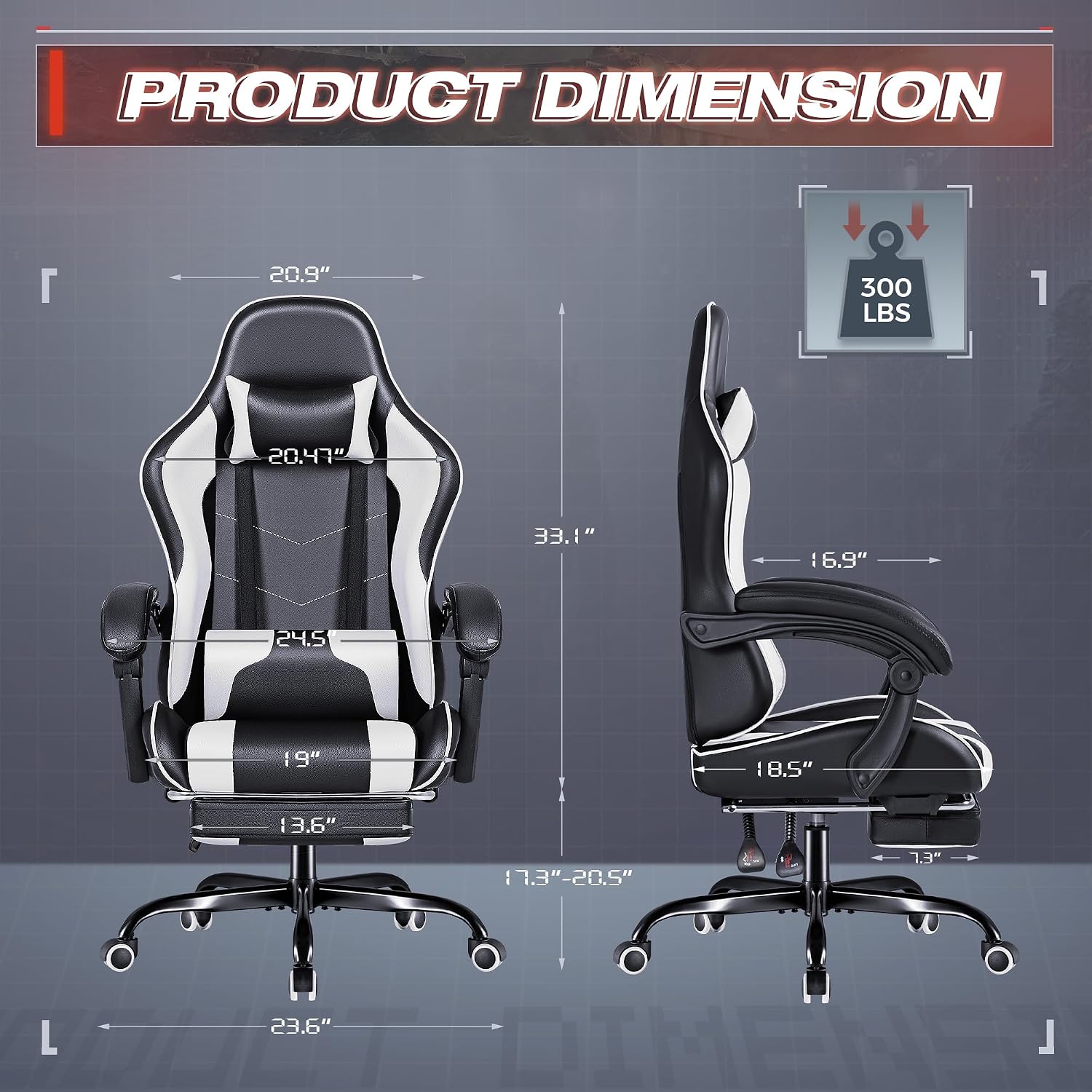 Furmax Gaming Chair, Video Gam - Sofas recension och pris