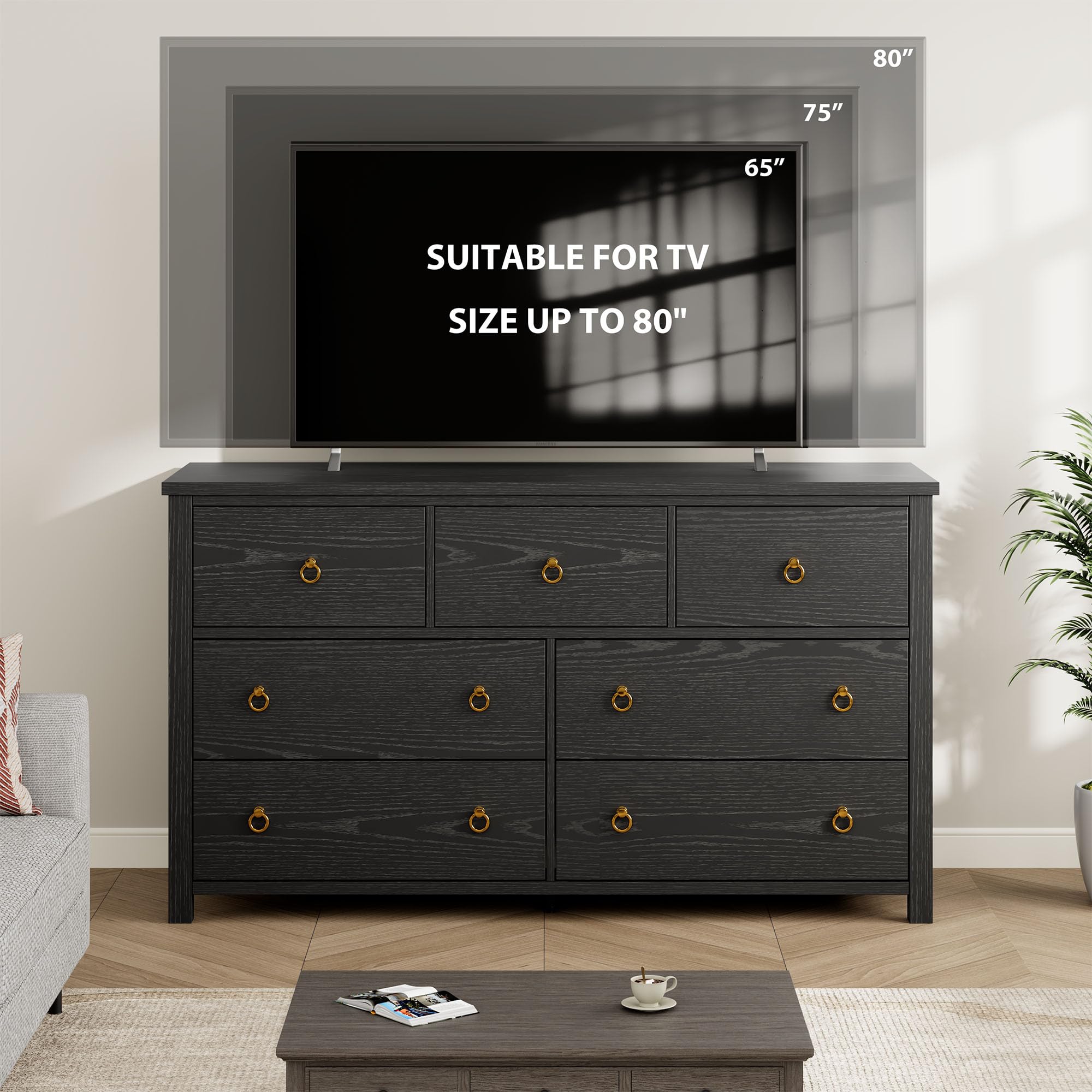 7 Drawer Dresser for Bedroom,  - Bedroom Furniture recension och pris