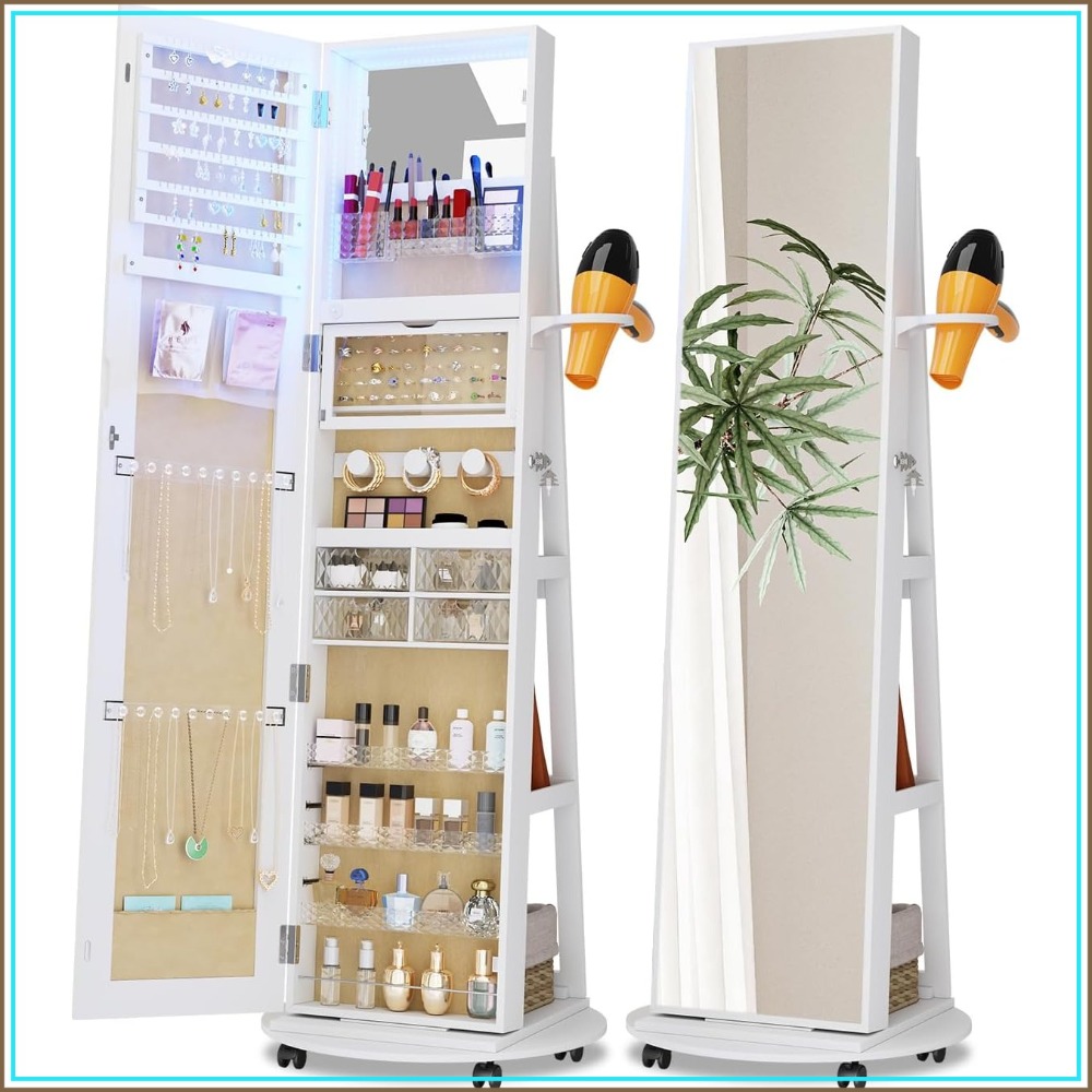 Full Length Mirror Jewelry Cab - Full Length Mirror Jewelry Armoire recension och pris
