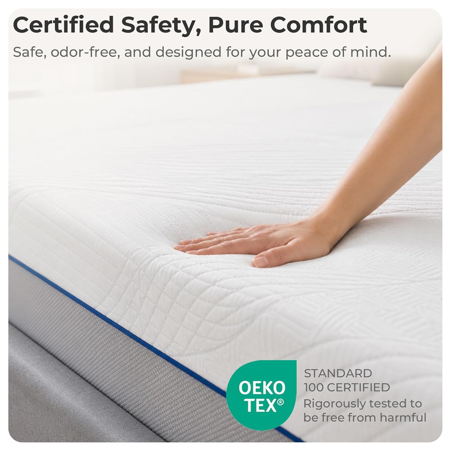 Queen Size Mattress 12 inch Me - Memory Foam Mattress In A Box Queen recension och pris