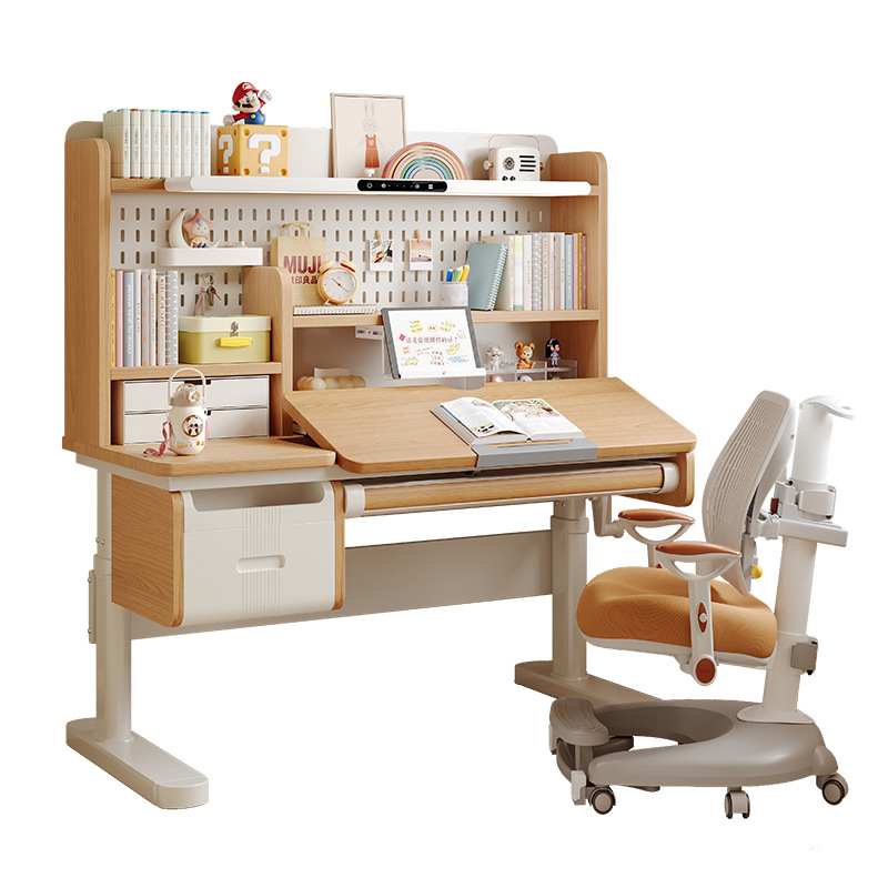 Solid wood study table Lifting - Chairs recension och pris