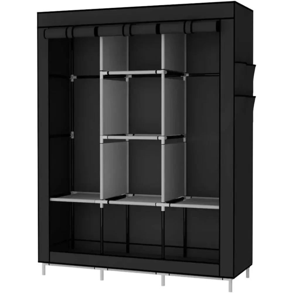 &Portable Wardrobe Closet Clot - Wardrobe Closet Portable Fabric Cover recension och pris